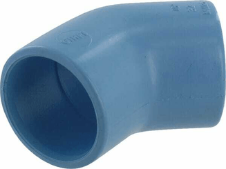 Pièces agricoles - Pièce pneumatique - Coude Prevost f/f 32mm 45º