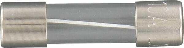 Pièces agricoles - Electricité - Fusible verre 10A longueur 20mm Siba