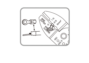 Outils - Outils divers - Pince à sertir standards cosses pré-isolées