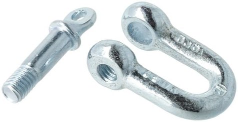 Pièces agricoles - Machines - Manille A 0,16 DIN 82101 zn