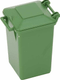 Poubelle, vert
