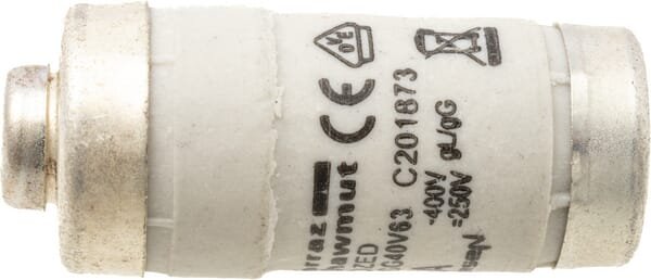 Pièces agricoles - Electricité - Fusible 400V 63A longueur 36mm