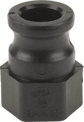 Pièces agricoles - Pièce Pulvérisateur - Camlock 3/4" mâle x 3/4" NPT fem. Banjo