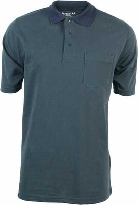 Vêtements et protections - Vêtement  - Polo vert/bleu 4XL