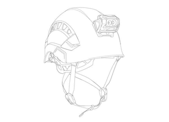 Vêtements et protections - Equipement - Fente adaptée pour casque