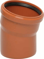 Pièces agricoles - Hydraulique - Coude PVC 125 mm x 15°