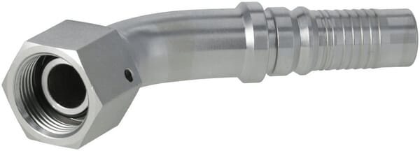 Pièces agricoles - Hydraulique - Raccord à sertir 4SH-DN20-3/4" BSP-45°