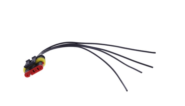 Pièces agricoles - Eclairage - Jeu de connecteurs Superseal 4 fiches pré-câblée 20cm femelle