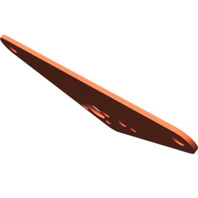 Pièces agricoles - Pièce divers - plaque d’interface peinte