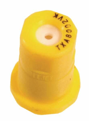 Pièces agricoles - Pièce Pulvérisateur - Buse à cône creux TXA 80° 02 jaune céramique TeeJet