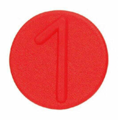 Pièces agricoles - Hydraulique - Clips de marquage 1 rouge