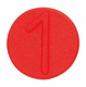 Clips de marquage 1 rouge