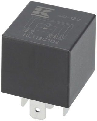 Pièces agricoles - Eclairage - Mini relais 12V, inverseur, 30A/40A, diode, sans support