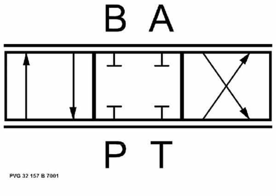 Pièces agricoles - Hydraulique - Tiroir 25 L/M 157-B-7001