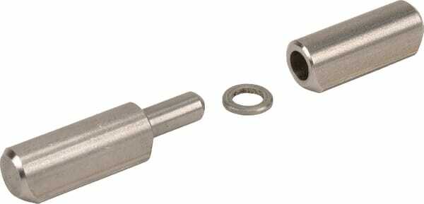 Pièces agricoles - Fasteners - Gonds à souder 60 mm inoxydable