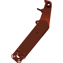 Pièces agricoles - Pièce divers - Bras oscillant étroit soudé peint