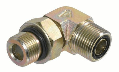 Pièces agricoles - Hydraulique - Raccord coude male ORFS/UNF 9/16 - 7/16