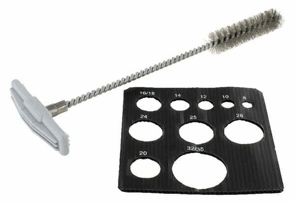 Pièces agricoles - Fasteners - Brosse ronde en acier pour perçage Ø 24