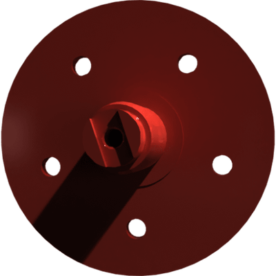 Pièces agricoles - Pièce divers - axe soudé peint