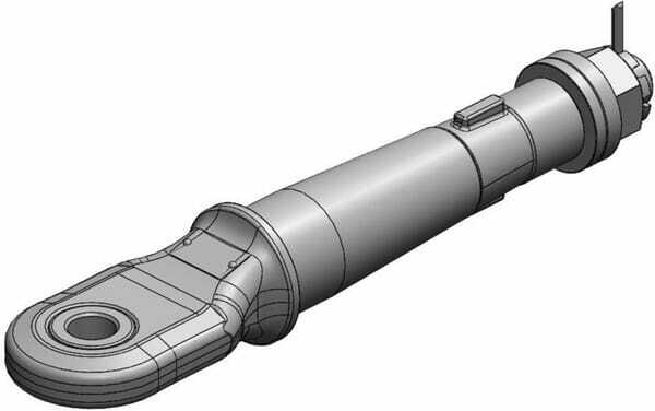 Pièces agricoles - Tracteur pièce adaptable - Oeillet d'attelage Cat. 2 diamètre 33mm conique 80/60