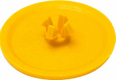 Bouchon clips coloré Jaune +