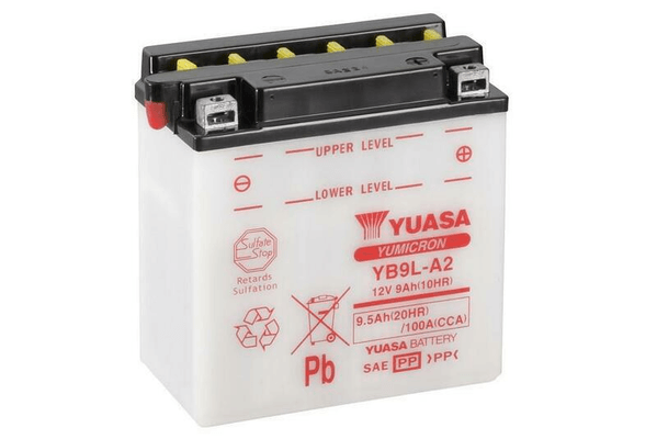 Pièces Quad & Motos - Electrique - Batterie YUASA conventionnelle sans pack acide - YB9L-A2
