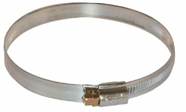 Pièces agricoles - Fasteners - Collier de ser. 9mm 60-80mm inox