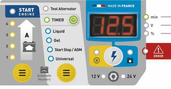 Pièces agricoles - Outils atelier - Chargeur batterie STARTIUM680
