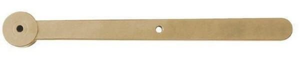 Pièces agricoles - Hydraulique - Poignée à levier en laiton 8" KARBON