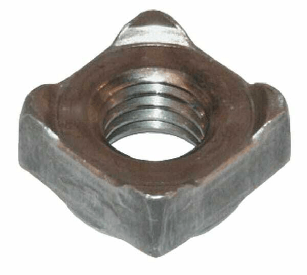 Pièces agricoles - Fasteners - Écrou à souder DIN928 M12x1.75 Acier Kramp