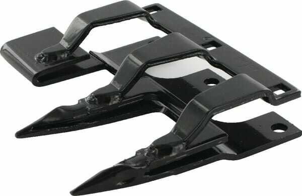 Pièces agricoles - Moissonneuses - Doigt triple, 12mm, noir(e), adaptable sur John Deere