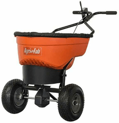 Pièces agricoles - Jardin et forêt pièce adaptable - Épandeur de sel / engrais modèle à pousser 60 kg