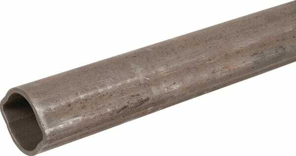 Pièces agricoles - Transmission - Tube profilé durci citron 2aH Ø ext. : 57,5x48x4 mm L : 1 m Walterscheid