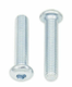 Vis tête bombée épaisse BOLT M8x1,25x40mm 10 pièces