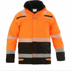 Vêtements et protections - Vêtement  - Parka Oui, orange-noir, taille XL, EU : 56 Hydrowear