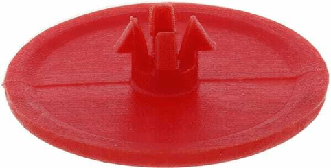 Pièces agricoles - Hydraulique - Bouchon clips coloré rouge -