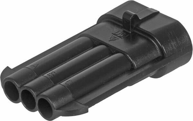 Pièces agricoles - Pièce Pulvérisateur - Boîtier de connexion 3 pôles Mâle MP150S