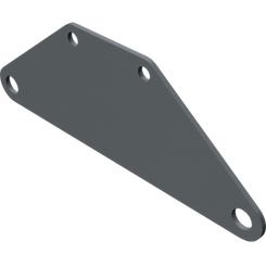 Pièces agricoles - Pièce divers - support plat DBV