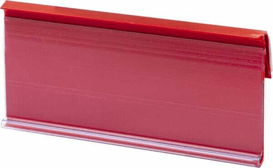 Pièces agricoles - Magasin - Rail porte-prix 12mm 100x39 rg