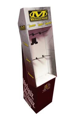 Pièces Quad & Motos - Pièces communes - Présentoir MECHANIX WEAR 134x38x35cm en carton