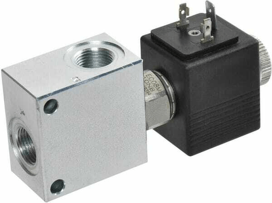Pièces agricoles - Hydraulique - Vanne electr.2/2 12V No.ferm. 3/8" BSP