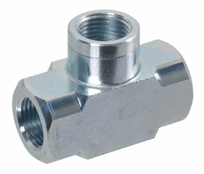 Pièces agricoles - Hydraulique - Raccord T egale femelle BSP 3/8