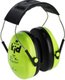 Protections auditives pour enfants 27 dB vert fluo