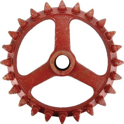 Pièces agricoles - Machines - Bague en fonte D = 350 - 120