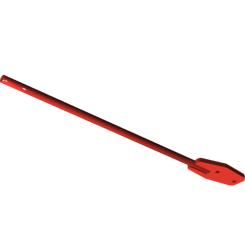 Pièces agricoles - Pièce divers - tige droite -peinte --