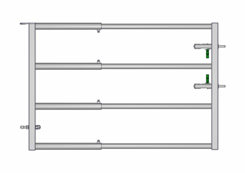 Materiels - Accessoires 30Kg-50Kg - PORTE AUTOLOCK EX4 DE 1/2M