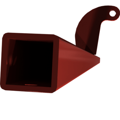 Pièces agricoles - Pièce divers - Tube de maintien 3 m soudé -peint-