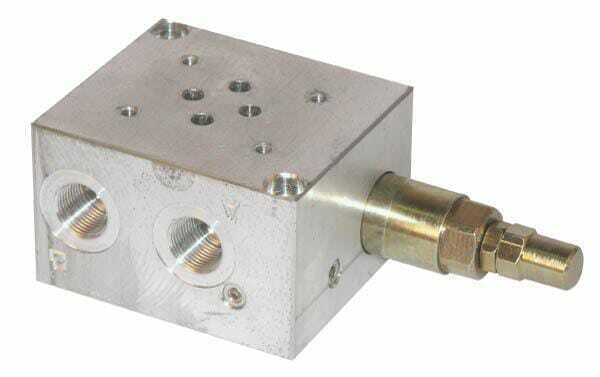 Pièces agricoles - Hydraulique - Plaque de base PBL6/VMP38