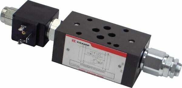 Pièces agricoles - Hydraulique - DBV+distrib.2/2 NG-6 24 Vcc NO