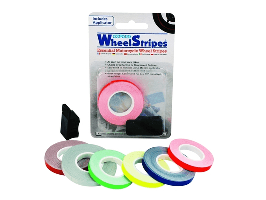 Pièces Quad & Motos - Equipement véhicule - Liserés de jantes OXFORD blanc réfléchissant 7mm x 6m